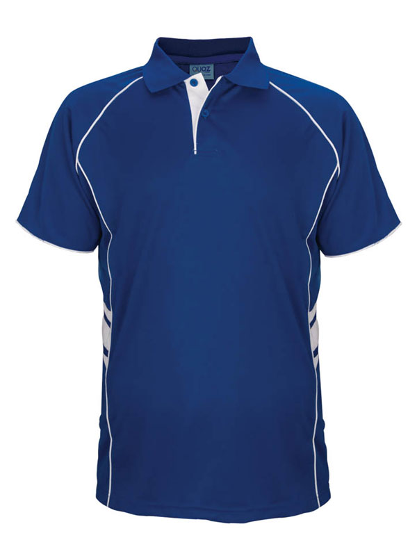  Royal white, Defender Polo Shirt,Cool Dry, Light weight, Breathable,